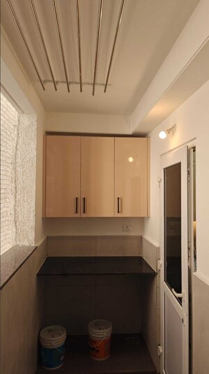 Bathroom in 2 BHK Apartment at Rajapushpa Provincia, Narsingi – for Rent