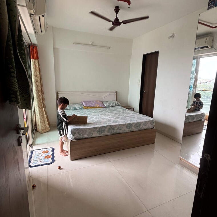 Bedroom, chamunda-serene 2 Bedroom 700 Sq.Ft. Apartment In Seawoods West Navi Mumbai 9287489