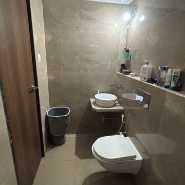 Bathroom in 2 BHK Apartment at Chamunda Serene, Seawoods West – for Sale