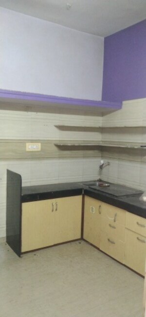 Kitchen in 1 RK Builder Floor at Chandkheda – for Rent