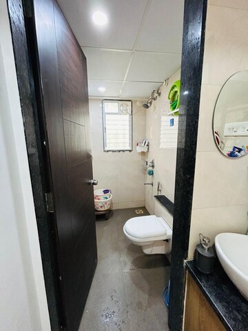 Bathroom in 2.5 BHK Apartment at Samarttha 45 Shashwat Avenue, Punawale – for Sale