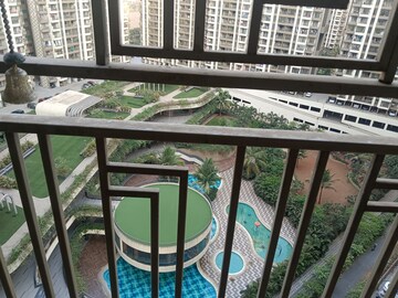 Balcony in 1 BHK Apartment at Regency Anantam, Dombivli East – for Rent