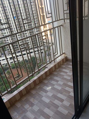 Balcony in 1 BHK Apartment at Regency Anantam, Dombivli East – for Rent