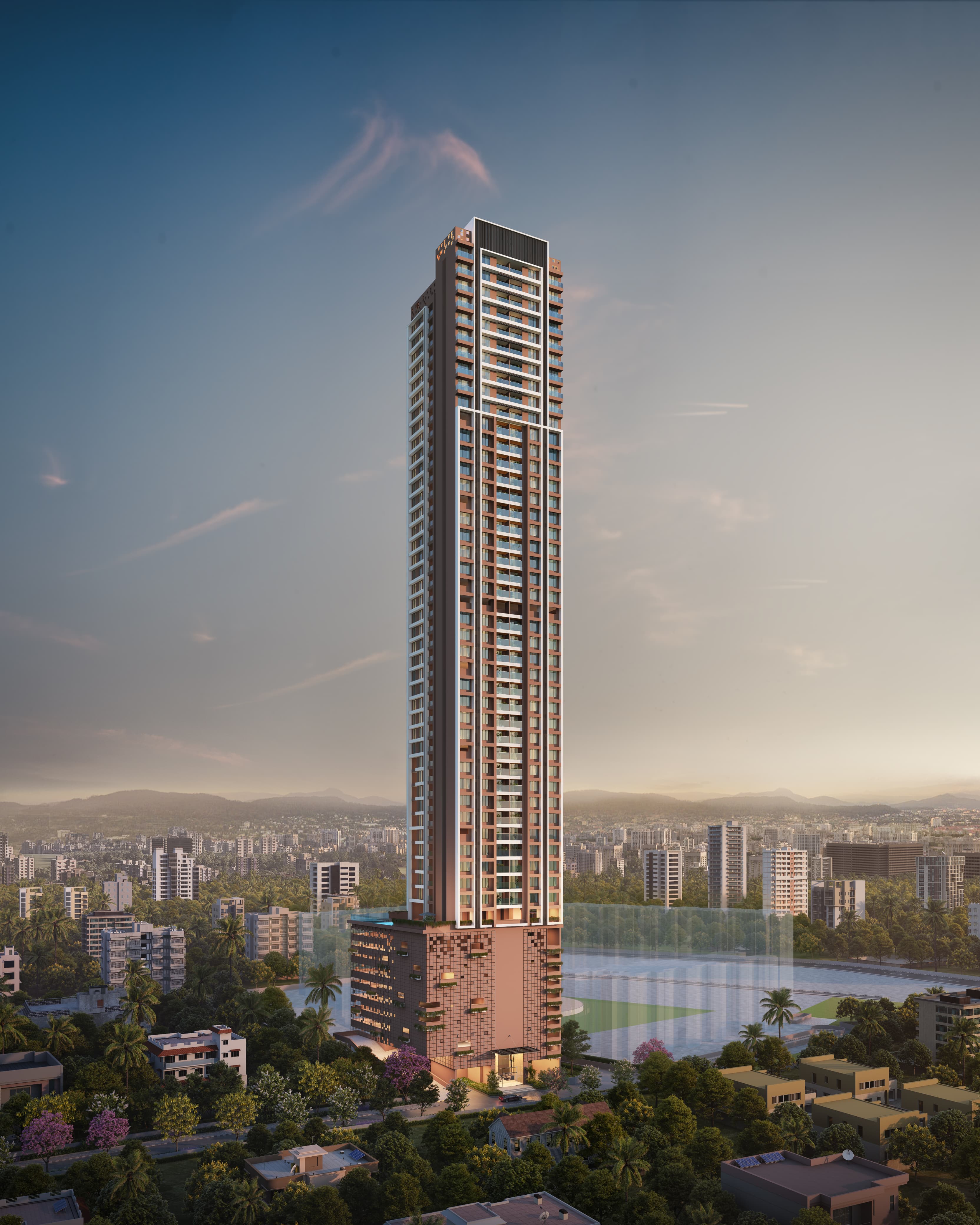 2 BHK 868 Sq.Ft. Apartment in Neelkanth Palms