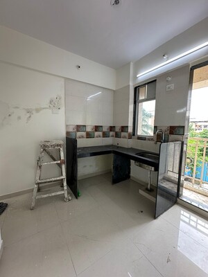 Kitchen in 1 BHK Apartment at Geetai CHS Kalwa, Kalwa – for Sale