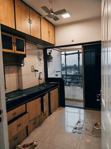 Kitchen in 3 BHK Apartment at Poseidon Apartment, Andheri West – for Rent