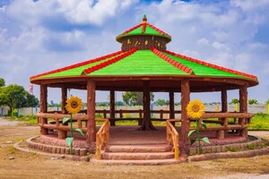  Plot – Exterior View View at Chelluru - for Sale