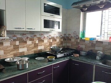 Kitchen in 3 BHK Apartment at Boral – for Sale