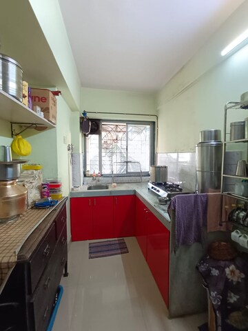 Kitchen in 3 BHK Apartment at Ahilya CHS Panch Pakhdi, Panch Pakhadi – for Rent