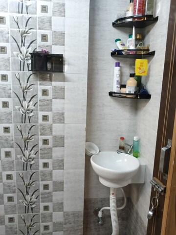 Bathroom in 3 BHK Apartment at Boral – for Sale