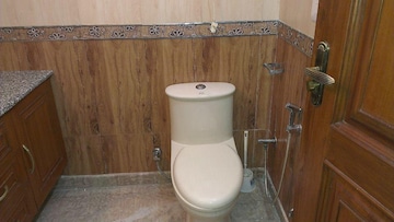 Bathroom in 2 BHK Builder Floor at Jangpura – for Rent