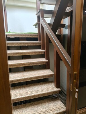 Staircase in 3 BHK Builder Floor at Greater Kailash ii – for Sale
