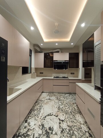 Kitchen in 4 BHK Builder Floor at Greater Kailash ii – for Rent