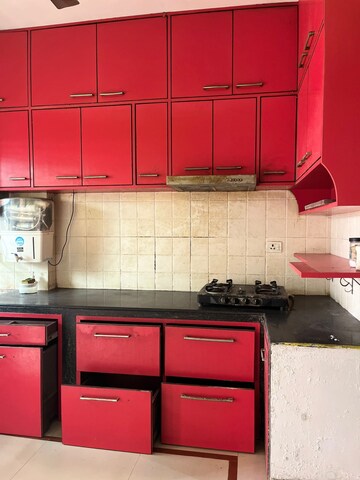 Kitchen in 2 BHK Apartment at Chinar Park – for Rent