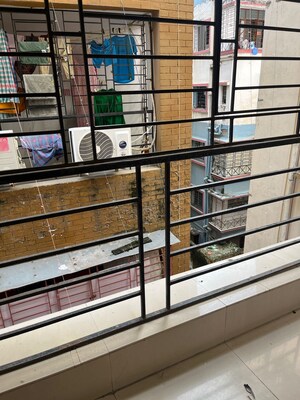 Balcony in 2 BHK Apartment at Chinar Park – for Rent