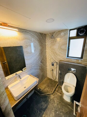 Bathroom in 3 BHK Apartment at Hubtown The Premiere, Andheri West – for Rent