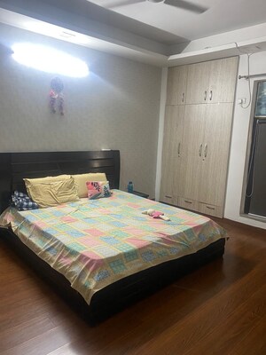 Bedroom in 3 BHK Builder Floor at Vipul World Floors, Sector 48 – for Rent