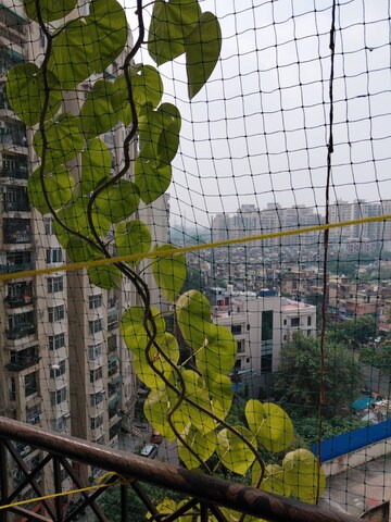 Balcony in 2 BHK Apartment at Aditya Mega City, Vaibhav Khand – for Sale
