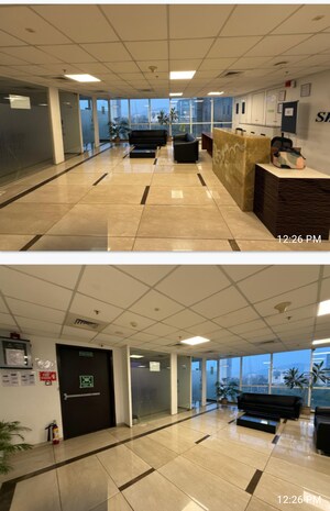 Kitchen in  Office Space at Akshar Business Park, Vashi Sector 19f – for Rent