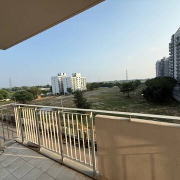 Balcony in 3 BHK Apartment at Ireo The Corridors, Ramgarh Dhani – for Rent