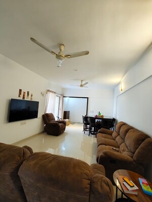 Living Room in 2 BHK Apartment at Gini Viviana, Balewadi – for Rent