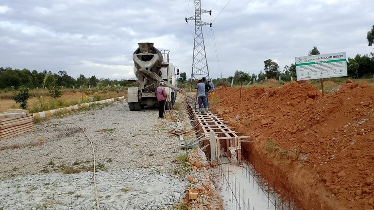 undefined, hoskote malur road  1200 Sq.Ft. Plot In Hoskote Malur Road Bangalore 9287788