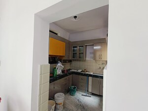 Kitchen in 2 BHK Builder Floor at Green Fields Colony – for Rent