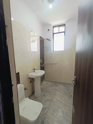 Bathroom in 2 BHK Builder Floor at Green Fields Colony – for Rent