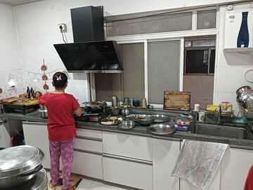 Kitchen in 2 BHK Apartment at Godrej Elements, Hinjewadi – for Rent
