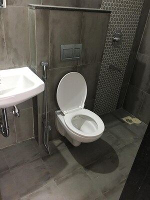 Bathroom in 3 BHK Apartment at B U Bhandari Indrashri, Dahanukar Colony – for Rent