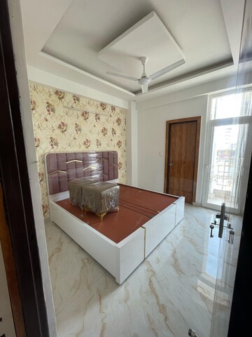 Master Bedroom in 2 BHK Builder Floor at Knowledge Park V Greater Noida – for Sale