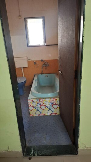 Bathroom in 2 BHK Apartment at Padmachaya CHS, Kharadi – for Rent