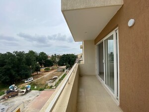 Balcony in 2.5 BHK Apartment at Hoysala Ace, Sahakara Nagar – for Rent