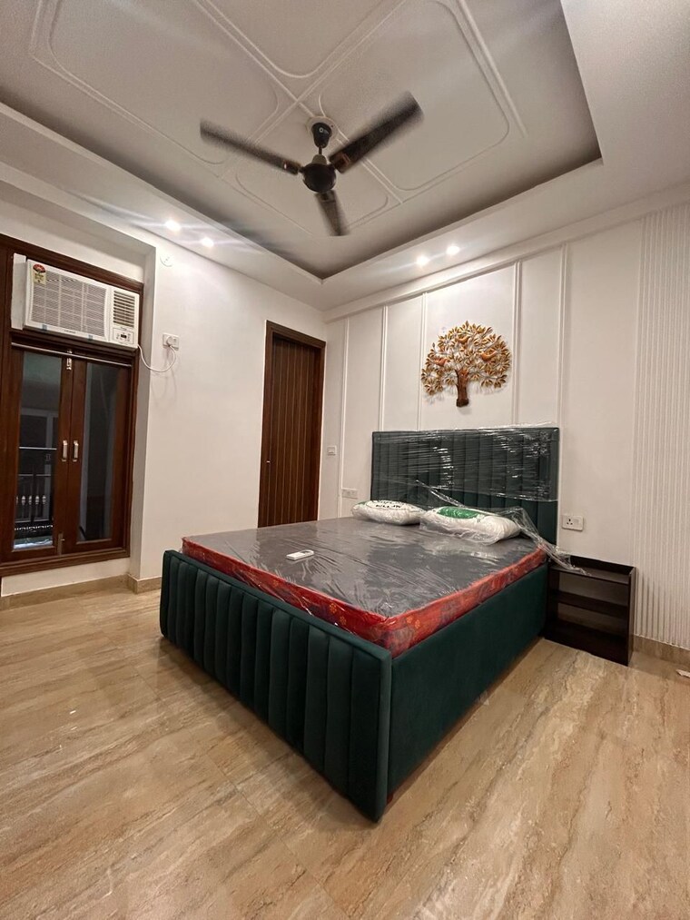 Bedroom, palm-residency-chhatarpur 2 Bedroom 900 Sq.Ft. Builder Floor In Chattarpur Delhi 9287985