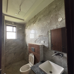 Bathroom in 3 BHK Builder Floor at Sector 81 – for Rent