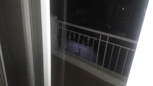 Balcony in 2.5 BHK Apartment at Innovative Aspen Woods, Bannerghatta Road – for Rent