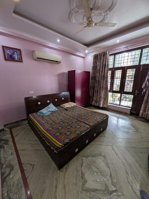 Bedroom in 3.5 BHK Builder Floor at Sector 56 – for Rent