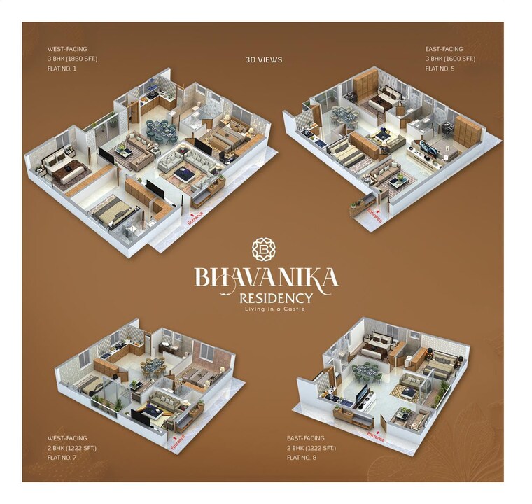 Master Plan, rampur 2 Bedroom 1222 Sq.Ft. Apartment In Rampur Karimnagar 9287948