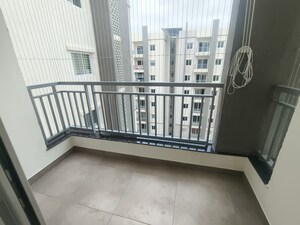 Balcony in 3 BHK Apartment at Raheja Vistas, Nacharam – for Rent