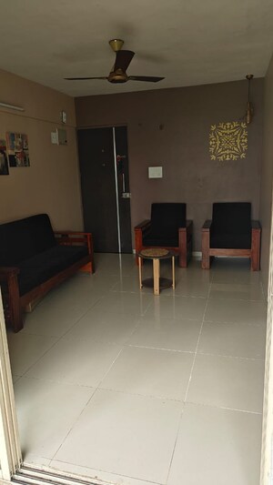 Living Room in 2 BHK Apartment at Pride Platinum, Baner – for Rent