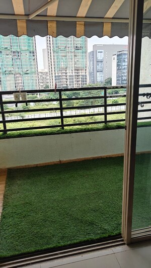 Balcony in 2 BHK Apartment at Pride Platinum, Baner – for Rent