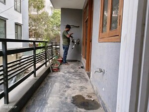 Balcony in 2 BHK Builder Floor at Chattarpur – for Rent