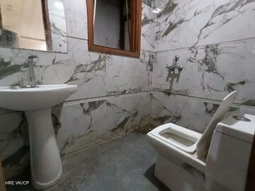 Bathroom in 2 BHK Builder Floor at Chattarpur – for Rent