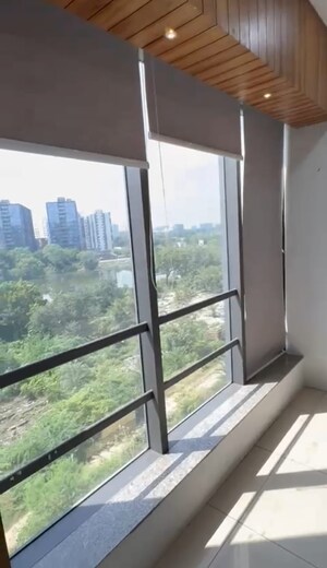 Balcony in  Office Space at Goyal Titanium Business Park, Makarba – for Rent