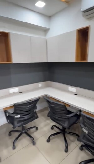 Team Area in  Office Space at Goyal Titanium Business Park, Makarba – for Rent