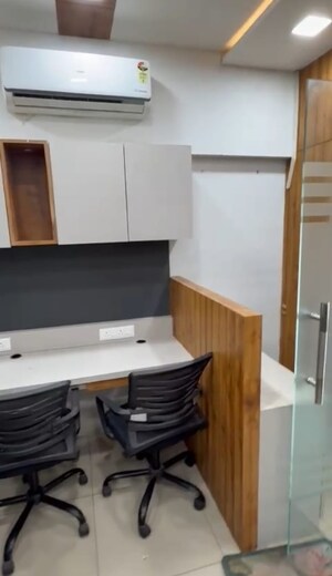 Team Area in  Office Space at Goyal Titanium Business Park, Makarba – for Rent
