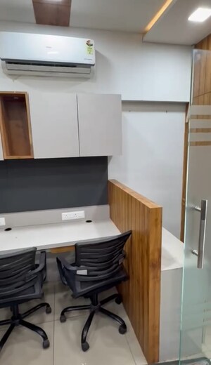 Team Area in  Office Space at Goyal Titanium Business Park, Makarba – for Rent