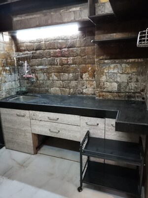 Kitchen in 1 BHK Apartment at Jagir Apartments, Andheri East – for Rent