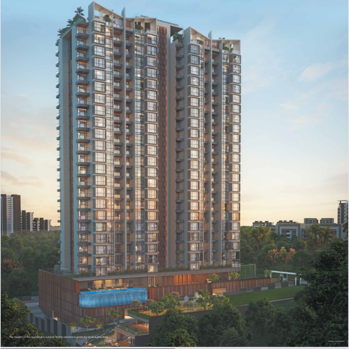 3 BHK + Pooja Room,Servant Room,Extra Room Apartment For Sale in Bavdhan