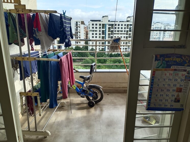 Balcony, sai-sumukha 2 Bedroom 800 Sq.Ft. Apartment In Kharghar Navi Mumbai 9288076